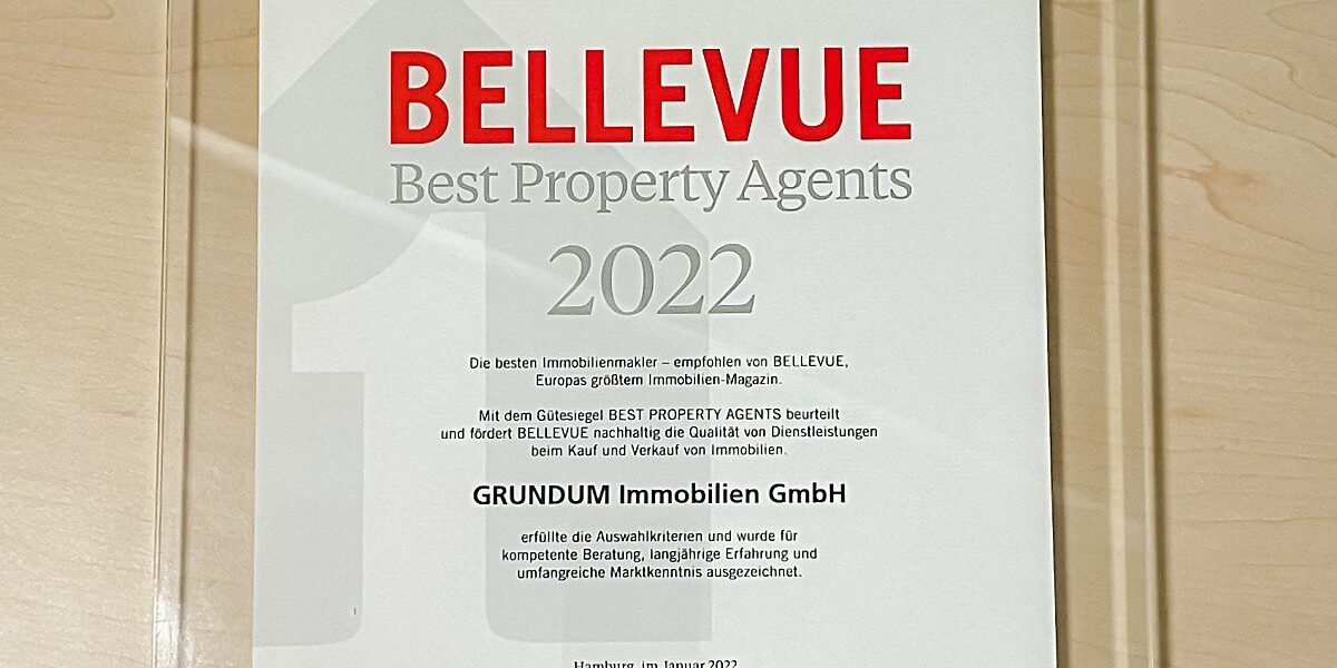 Bellevue 2022 Auszeichnung