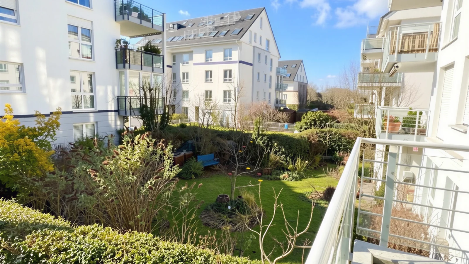 Frühlingsgefühle inklusive – Lichtdurchflutete 2-Zimmer-Wohnung mit Balkon in Frankfurts Osten — Bild 1 von 13