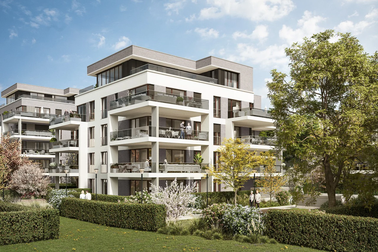 3 Zimmer Gartenwohnung mit 2 Terrassen — Bild 1 von 6