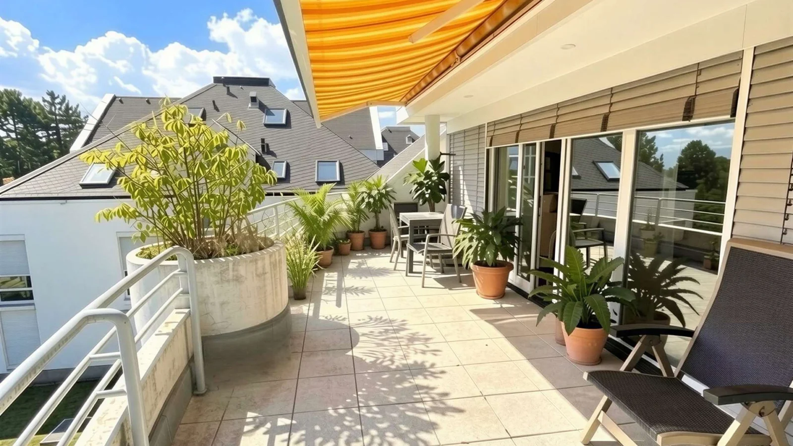 Wo die Dachterrasse zum zweitenWohnzimmer wird – Penthouse-Maisonette über zwei Ebenen — Bild 1 von 24