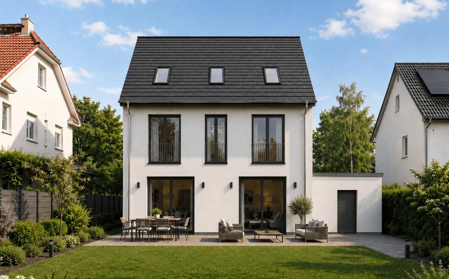 Seltene Gelegenheit! Beste Lage! Baugrundstück für ein 1–2 Familienhaus in Altrheinnähe von Ginsheim — Bild 1 von 12