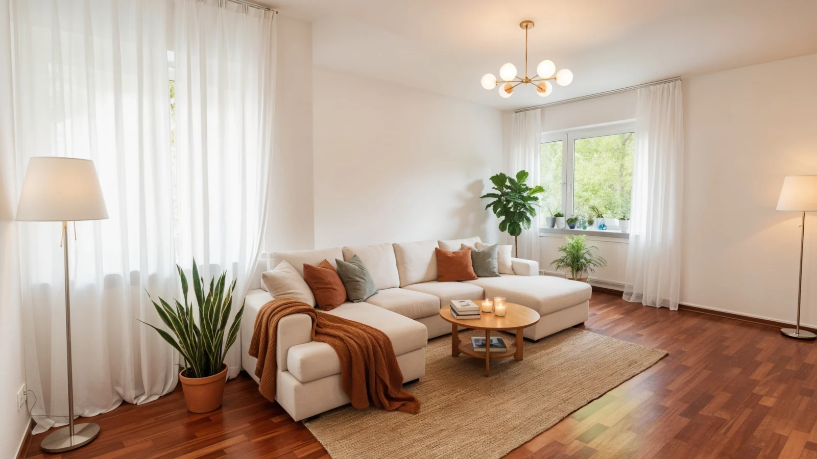 Gepflegte 3-Zimmerwohnung mit großem Balkon und Blick ins Grüne — Bild 1 von 11