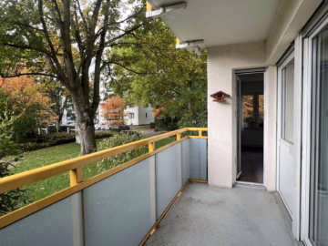 Gepflegte 3‑Zimmerwohnung mit großem Balkon und Blick ins Grüne, 55131 Mainz, Erdgeschosswohnung