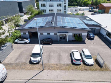 Attraktive Gewerbehalle mit Büroräumen und Stellplätzen, 55294 Bodenheim, Industriehalle mit Freifläche